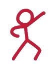 Red Stickman Animation. 