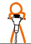 The Second Coming with a jackhammer.