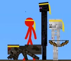 alanbecker #animation #red #stickman #foryourpage #animationvsminecra