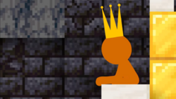 king orange (alan becker minecraft