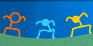The Second Coming, Blue, and Yellow pressing down for a bigger jump.