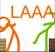 TSC sending Green flying with his "LAAA".