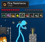 Blue is fire-resistant now.