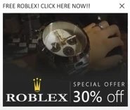 Roblex弹窗。
