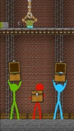Red getting impatient about not getting any items for his chest.