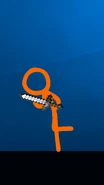 The Second Coming with an iron sword.