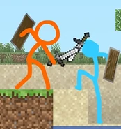 ...Blue and The Second Coming dueling!