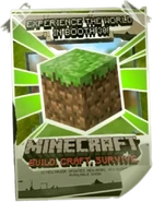 A poster advertising Minecraft.