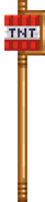 Orb staff containing TNT.