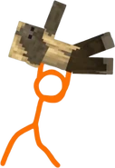 The Second Coming lifting up a husk.