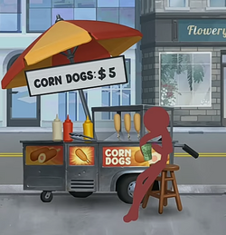 Corn dog stand shop