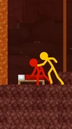 Yellow stopping Red from sleeping.