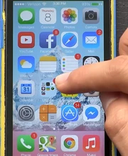 Various apps, as seen in .