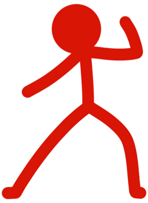 Stickman (Red)