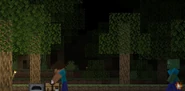 Zombie sneaking up on Steve clone.png (451 KB) Zombie sneaking up on Steve.
