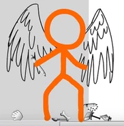 The Second Coming with wings.