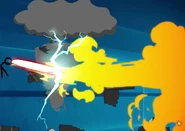 The Chosen One adding lasers to the menu.