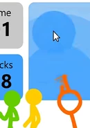 The Second Coming showing off what an autoclicker does.