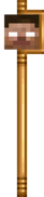 Orb staff containing Herobrine's head.