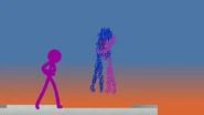 Pink and Navy giving birth to Purple.