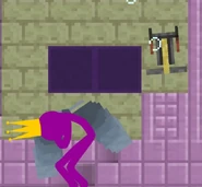 Purple ducking.