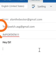 Screenshot 9.png (56 KB) Alan emailing DJ in Autocorrect - An Actual Short.