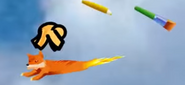 Mozilla Firefox accidentally lunging at AOL Instant Messenger (Animator vs. Animation III).