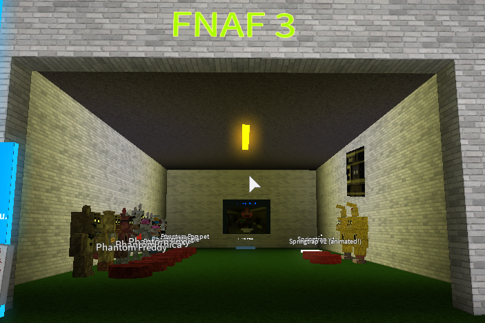 ROBLOX FIVE NIGHTS AT FREDDYS ANIMATRONIC WORLD