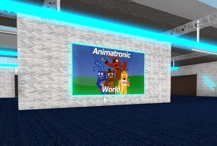 ROBLOX FIVE NIGHTS AT FREDDYS ANIMATRONIC WORLD