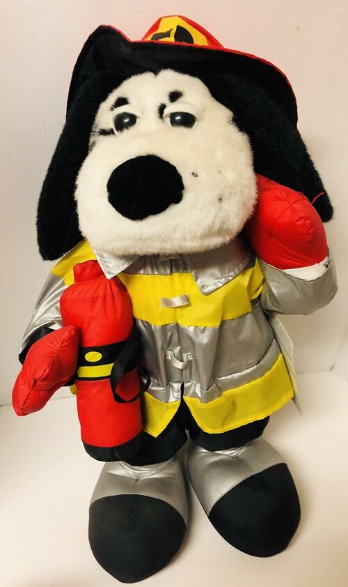 Firefighter dalmatian stuffed animal best sale