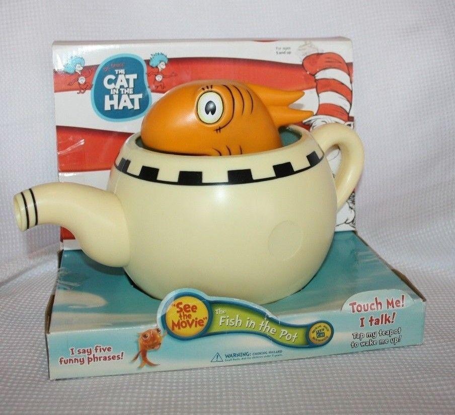 Cat in the hat fish toy clearance