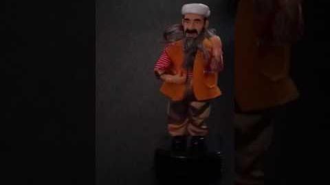 Bin Laden Warfare Puppetry Action Singer