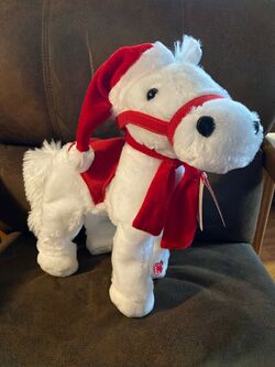Snowflake the holiday horse Animatronic Wiki Fandom