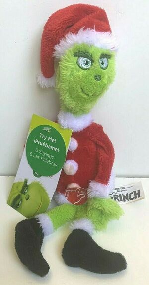 Talking Grinch Squeezer Animatronic Wiki Fandom