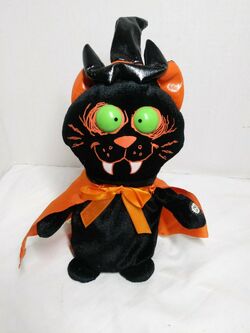 Dan Dee Collectors Choice - Halloween Dancing & Singing Plush Black Cat