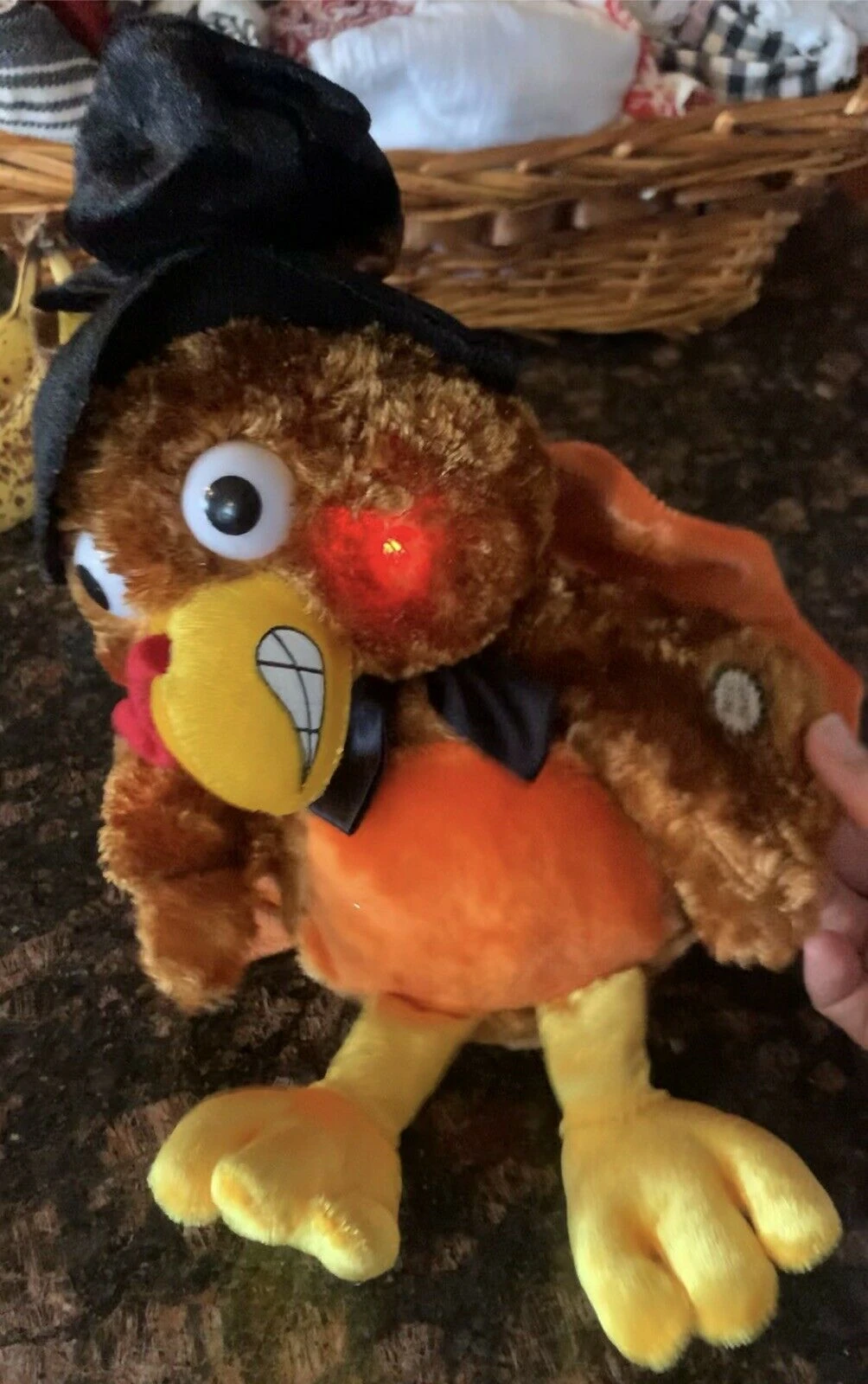 Gund Divertimento Ringraziamento Li'l Stuffing Turkey 8 Plush Gund Divertimento Ringraziamento Li'l Stuffing Turkey 8 Plush