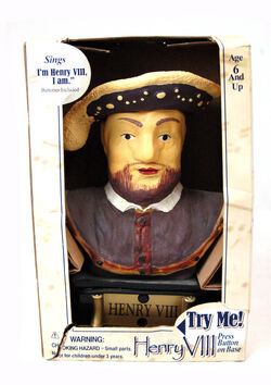 Henry VIII Singing and Animated Motion Activated Bust