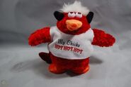 DANCING DEVIL BIRD CHICKEN DANCE & SINGS PLUSH ELECTRONIC DANDEE DAN DEE TOY