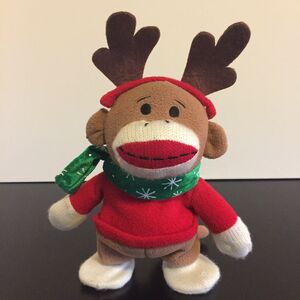 Dandee sock monkey dog toy deals