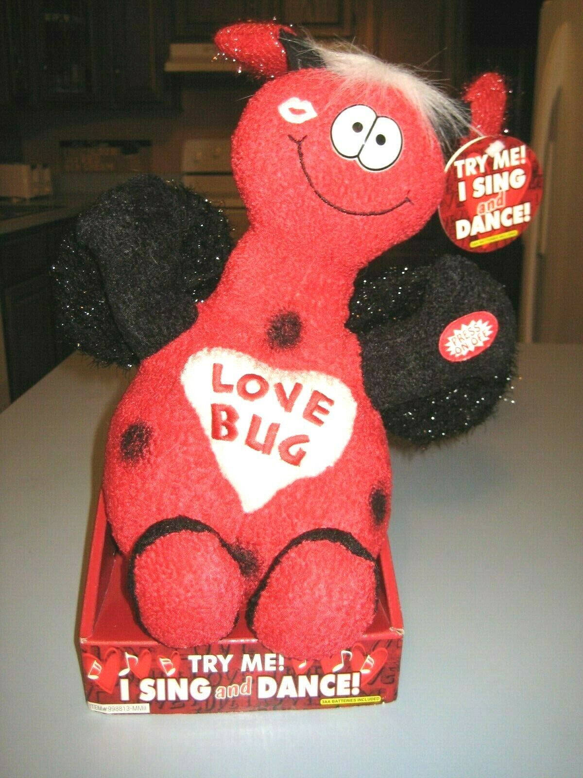 Love bug teddy top
