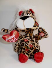 Dan Dee Musical Hooked On A Feeling Stuffed Plush Toy Lion Cheetah Animated Sing