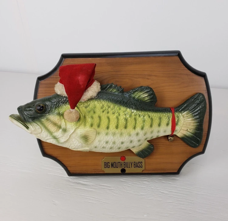 Big Mouth Billy Bass (Christmas Version) | Animatronic Wiki | Fandom