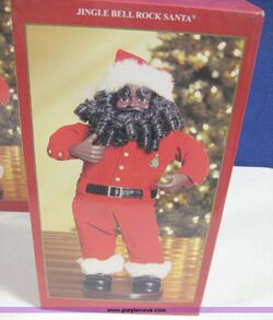 希少　レトロ　ダンシングサンタ　Jingle Bell Rock Santa Jingle Bell Rock Santa Animated Dancing Singing Santa Claus