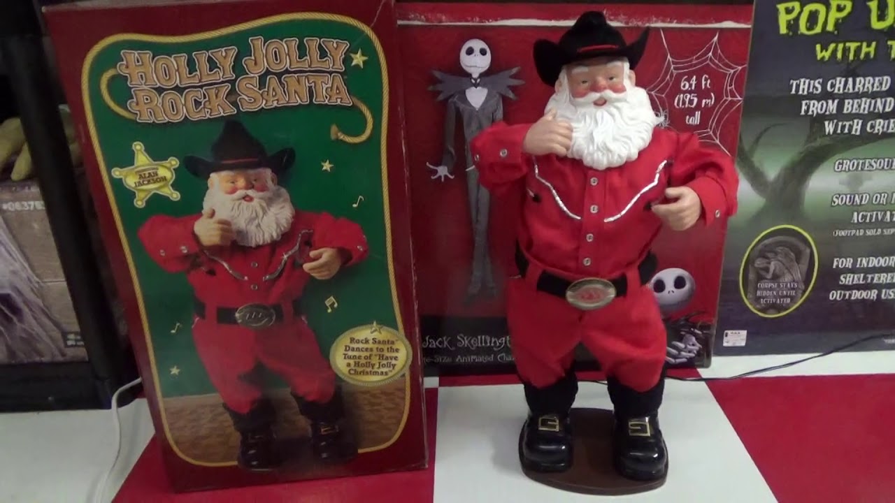 ROCK　SANTA(ロック　サンタ) Rock Santa Collectibles Jingle Bell Rock Animated Santa