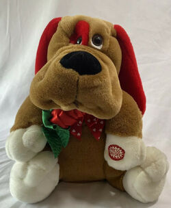 Dancing Valentine s Day Dog w rose Animatronics Wiki Fandom