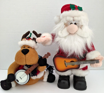 Dueling Santa Reindeer Animatronics Wiki Fandom 350