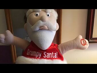 grumpy santa