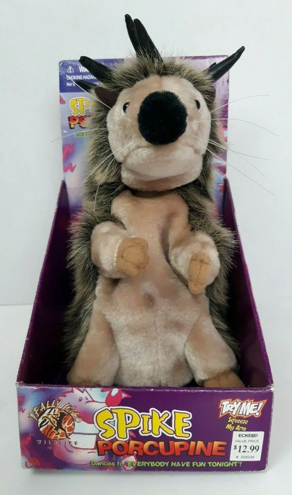 Spike The Rocking Porcupine Animatronics Wiki Fandom