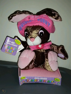 Dan dee chocolate scented bunny sales