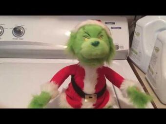 Grinch singing plush 2025